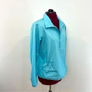 Ralph Lauren Polo Golf Jacket Sky Blue Windbracker Jacket Rain Coat Sport Jacket